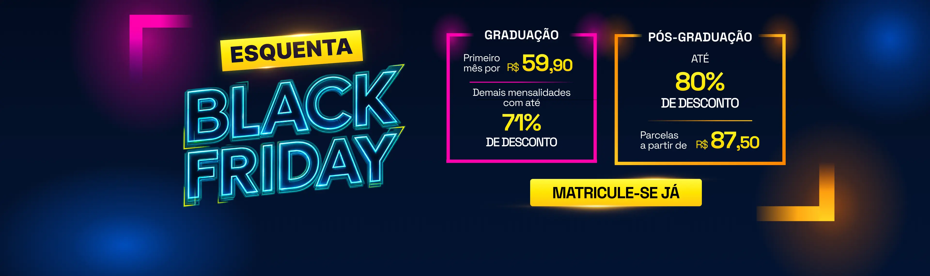 Banner Curso Pós-Graduação EAD