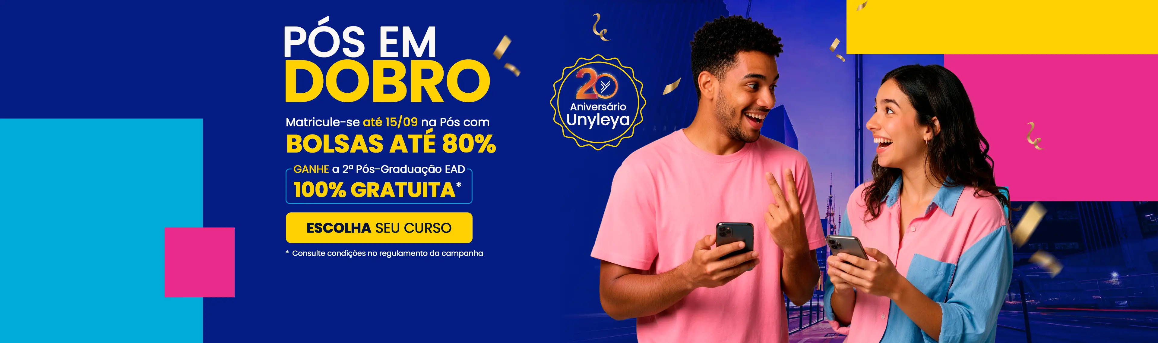 Banner Curso Pós-Graduação EAD